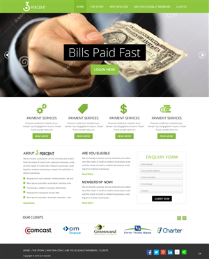 Web Design by pb for 36-percent.com | Design: #3612689