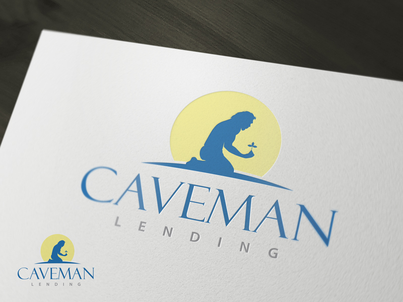 Logo Design by madeli for Caveman Lending | Design #3591100
