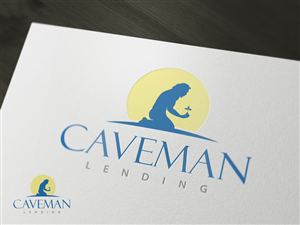 Logo Design by madeli for Caveman Lending | Design: #3591100