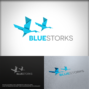 Logo Design by carlomagno for Blue Storks s.p.r.l. | Design: #3586386