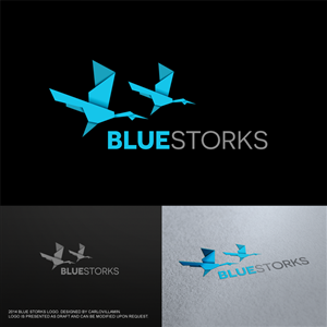 Logo Design by carlomagno for Blue Storks s.p.r.l. | Design: #3586389