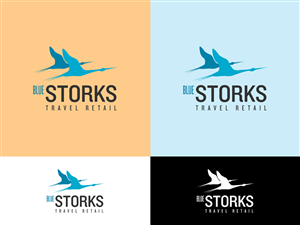 Logo Design by RoundYellow for Blue Storks s.p.r.l. | Design: #3597429