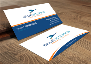 Business Card Design by  Artman for Blue Storks s.p.r.l. | Design: #3611072