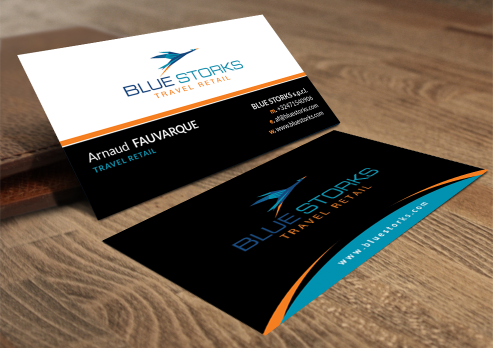 Diseño de Tarjeta de Presentación por  Artman para Blue Storks s.p.r.l. | Diseño #3611075