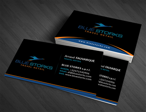 Business Card Design by  Artman for Blue Storks s.p.r.l. | Design: #3611078
