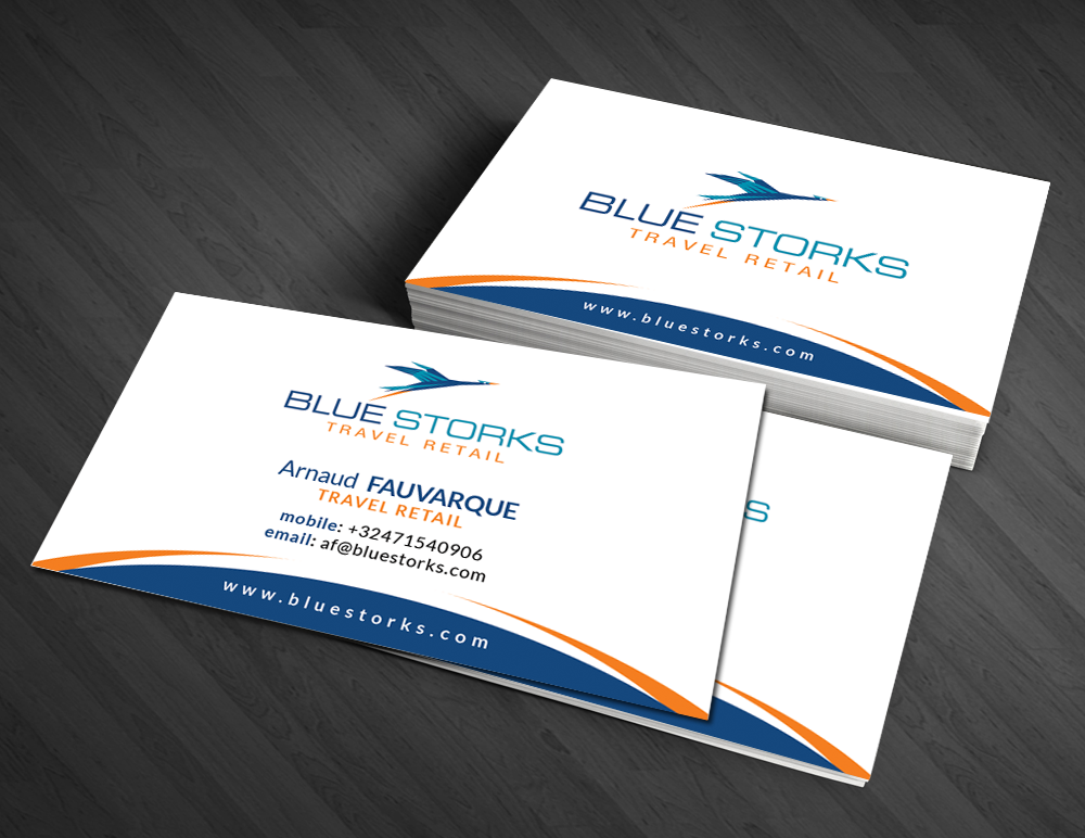 Diseño de Tarjeta de Presentación por  Artman para Blue Storks s.p.r.l. | Diseño #3611082
