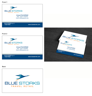 Business Card Design by Maden for Blue Storks s.p.r.l. | Design #3610938