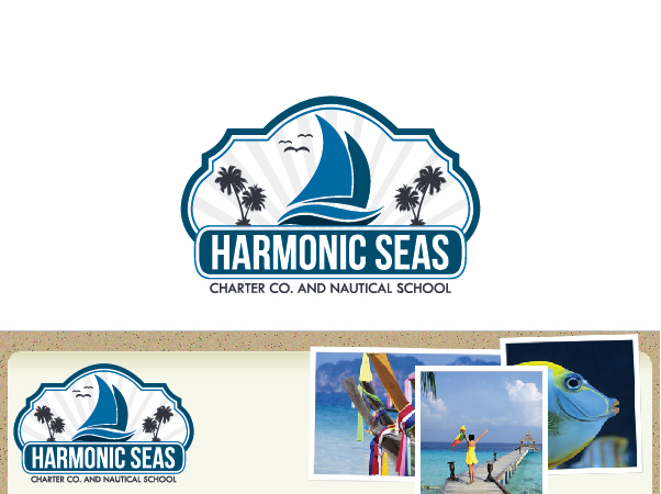 Logo Design by Mindopener for Harmonic Seas | Design #910427