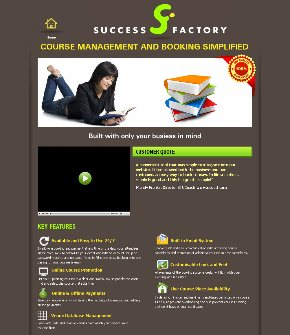 Diseño Web por Expert Designer para Success Factory | Diseño #98442