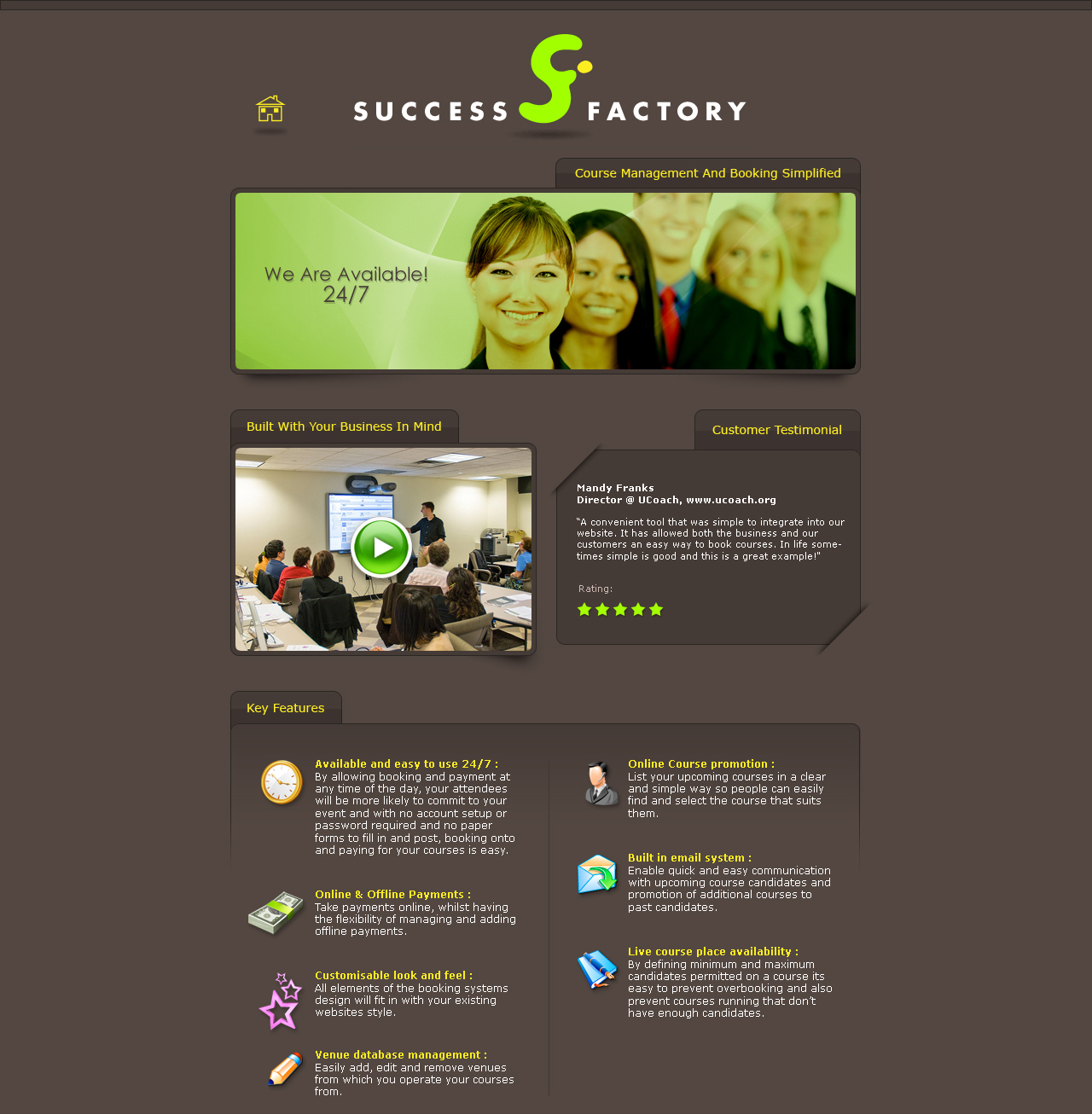 Web Design par DESIGNERS.dairy pour Success Factory | Design #97346