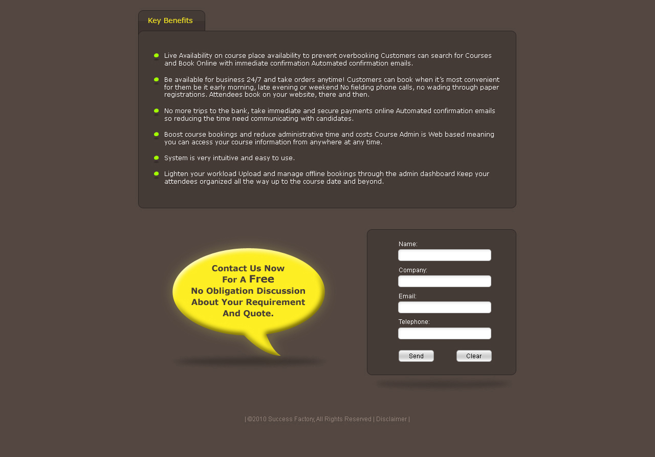 Web Design by DESIGNERS.dairy for Success Factory | Design #97348