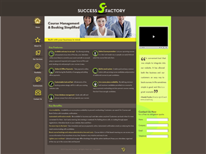 Web Design by DibbDesign for Success Factory | Design #101201