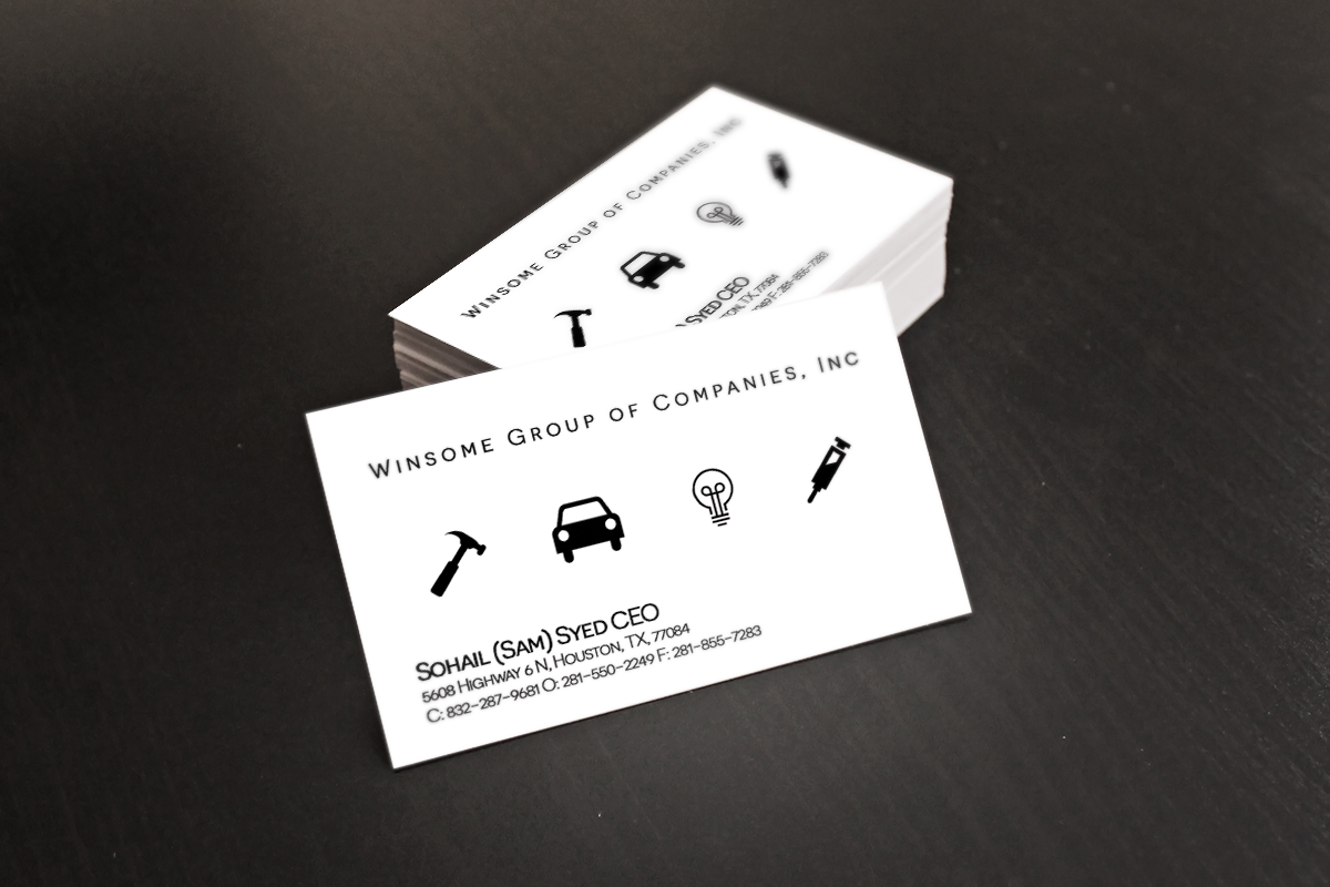 Business Card Design by Joey Kennedy for Winsom Business Solutions, LLC. | Design #3583847