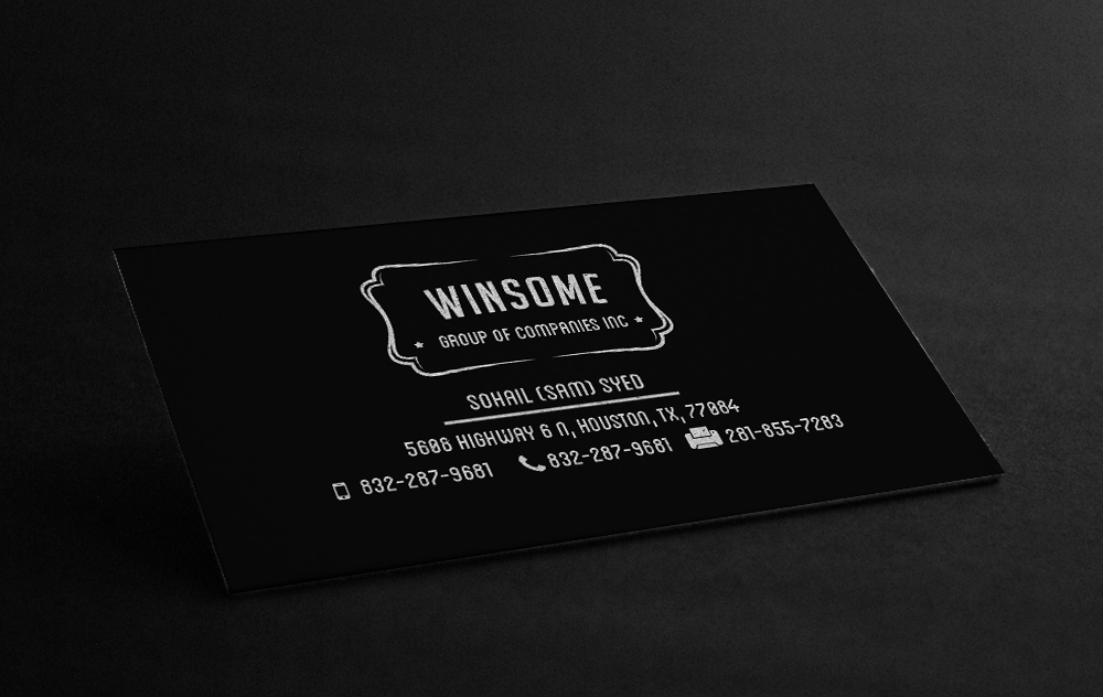 Diseño de Tarjeta de Presentación por Digital Mass para Winsom Business Solutions, LLC. | Diseño #3584162