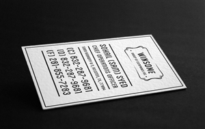 Design de Carte de Visite par Digital Mass pour Winsom Business Solutions, LLC. | Design : #3584269