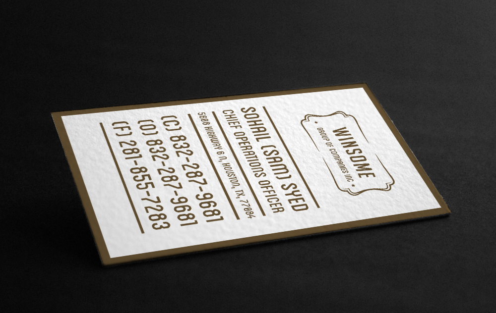 Business Card Design by Digital Mass for Winsom Business Solutions, LLC. | Design #3584320