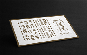 Visitenkarten-Design von Digital Mass für Winsom Business Solutions, LLC. | Design #3584320