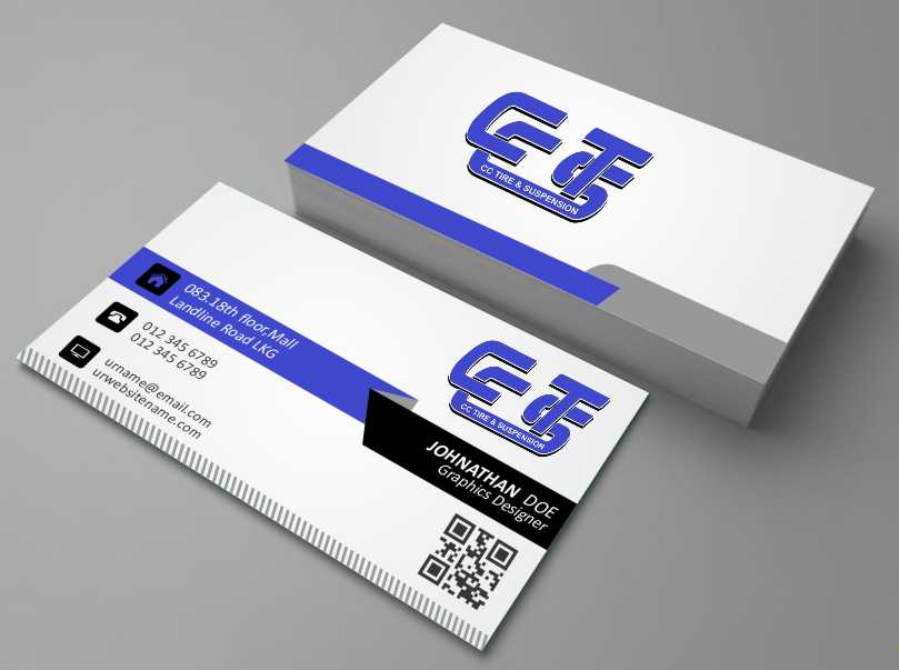Business Card Design by AwsomeD for CC Tire & Suspension | Design #3587825