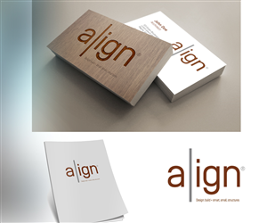 Logo Design by see why for Align design build | Design #3608583