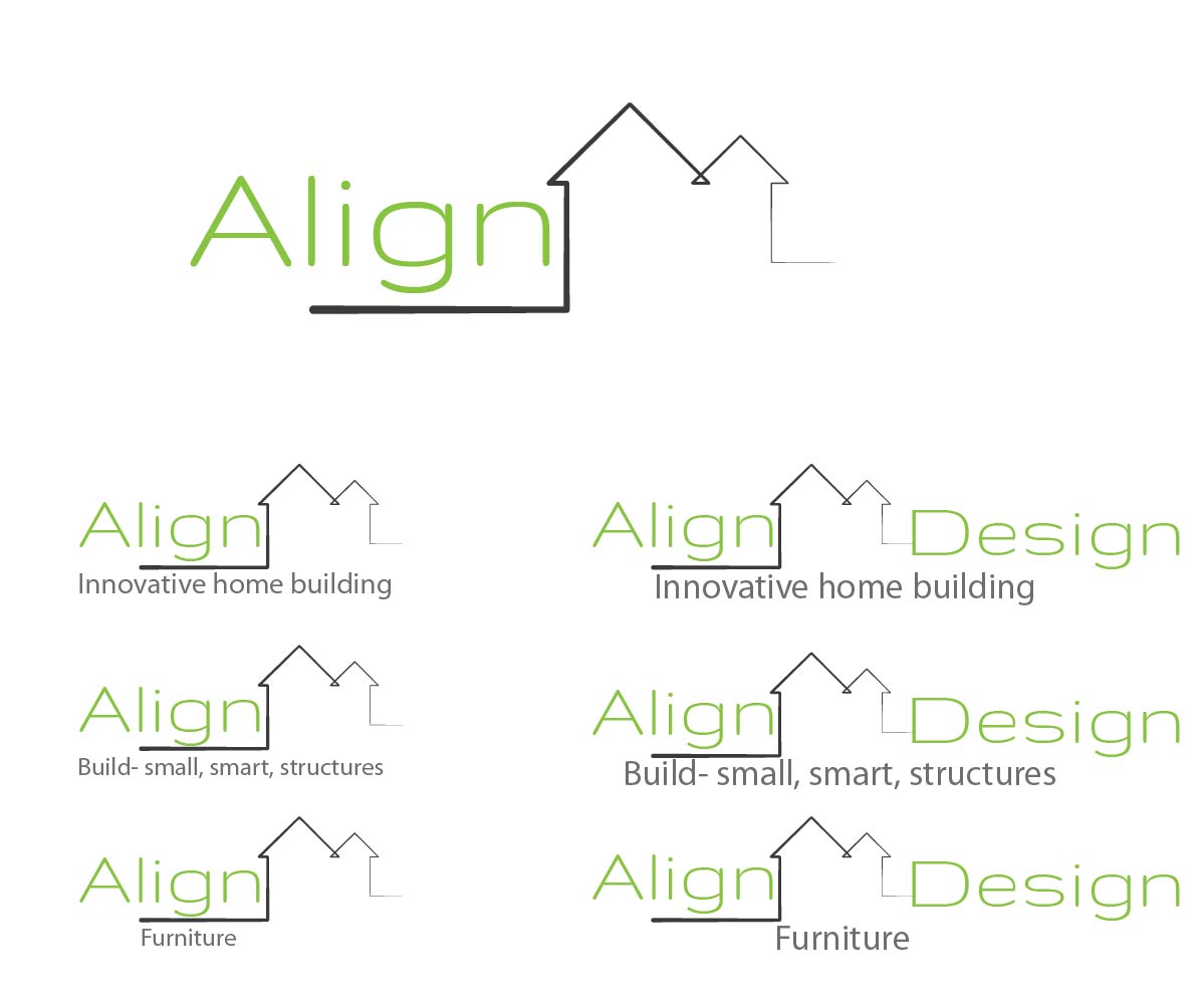Diseño de Logo por Elizabeta para Align design build | Diseño #3617823