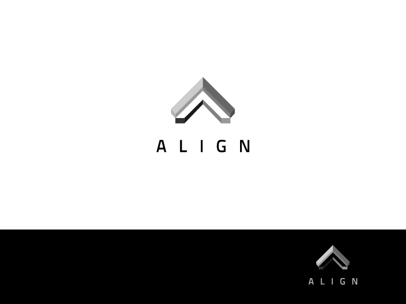 Logo Design by Cflo for Align design build | Design #3620758