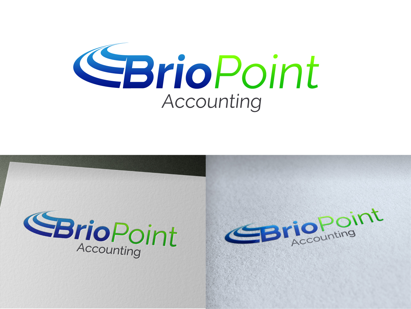 Logo Design by dynamo graphics for Brio Point | Design #3591838