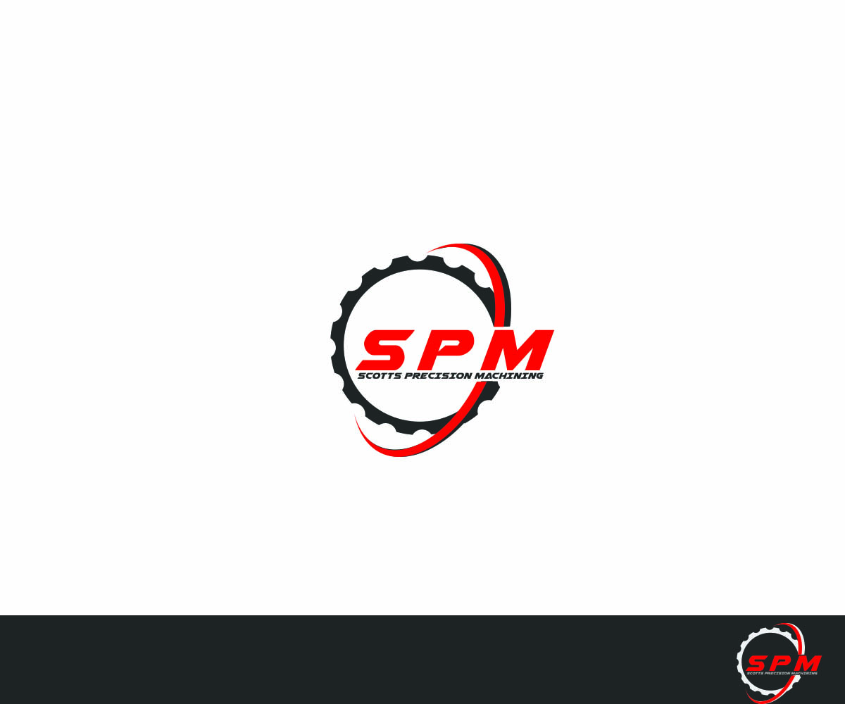 Logo Design by King Cozy for Scott's Precision Machining | Design #3656282