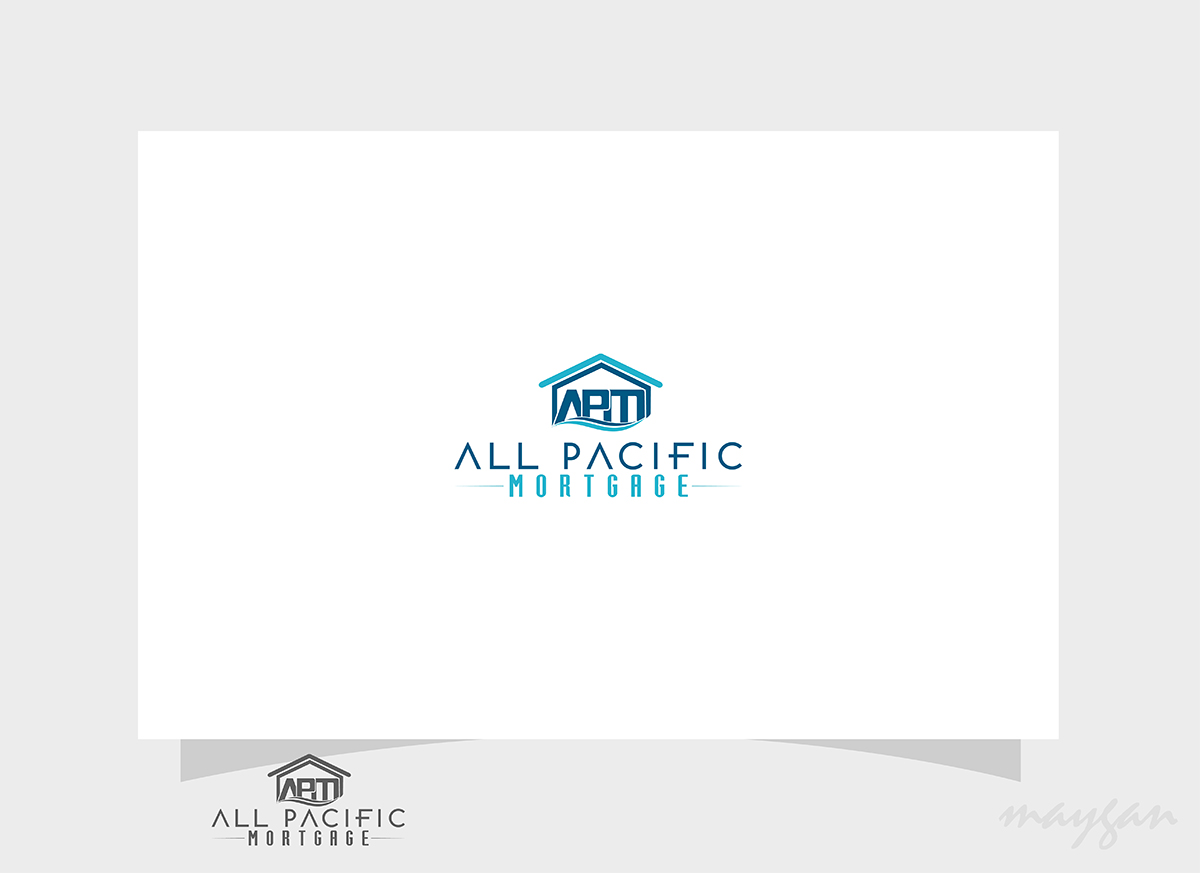 Diseño de Logo por yugendesign para All Pacific Mortgage | Diseño #3635676