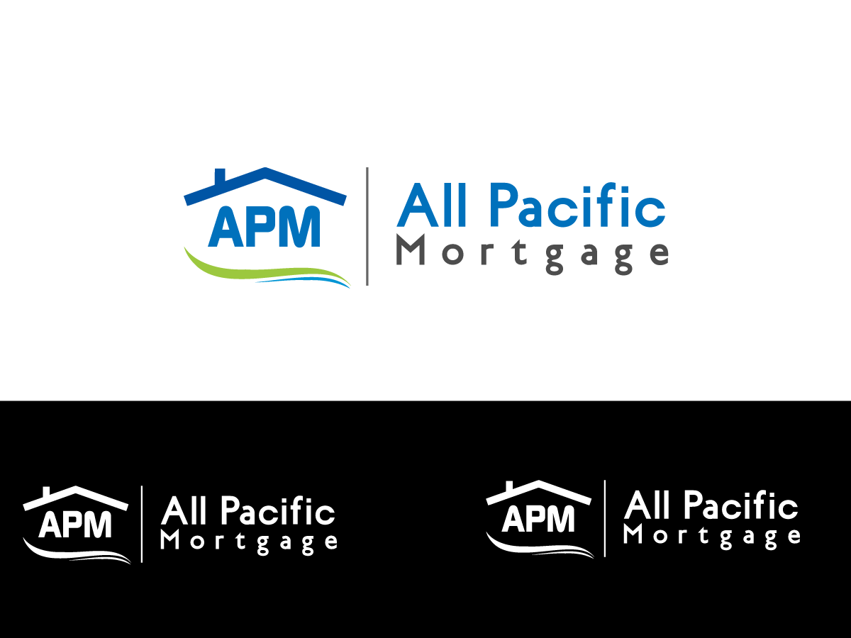 Logo-Design von Anyl Thapa für All Pacific Mortgage | Design #3628841
