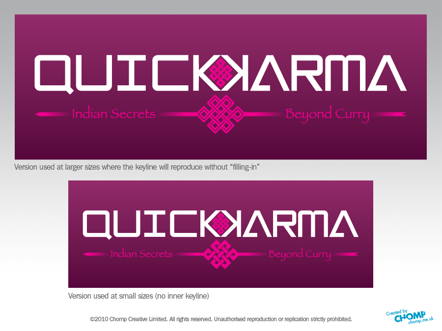 Logo Design by Chomp  for QuicKarma | Design: #109294