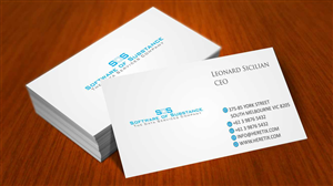 Business Card Design by AwsomeD for this project | Design: #3587407