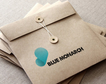Logo Design by Seamus Radu for Blue Monarch Soap | Design #3618192