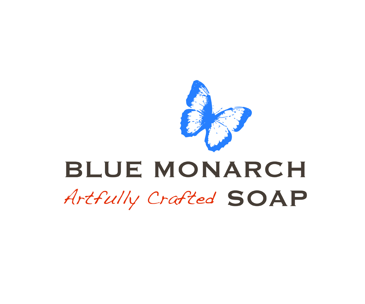 Logo-Design von Ava81 für Blue Monarch Soap | Design #3606264