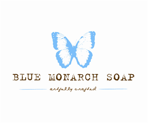 Logo Design by Ava81 for Blue Monarch Soap | Design: #3606359