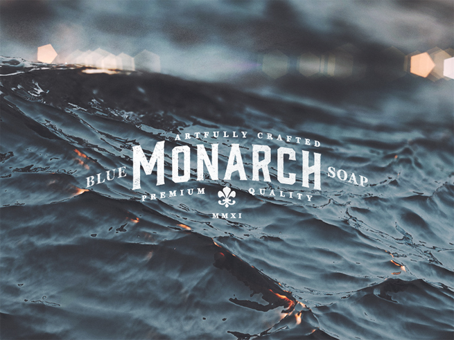 Logo Design by Sparrow for Blue Monarch Soap | Design #3637608