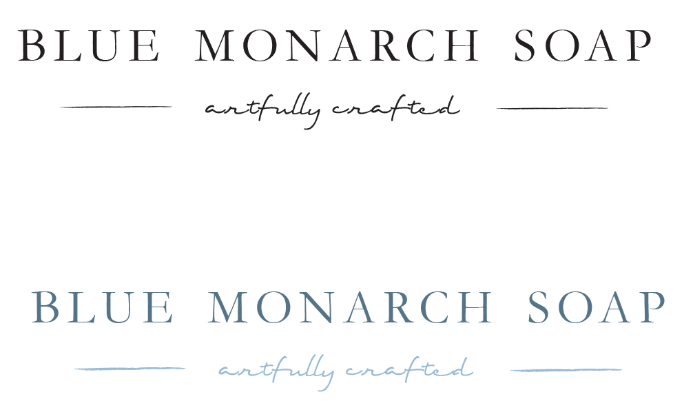 Design de Logo par caitlynmcphee pour Blue Monarch Soap | Design : #3620254