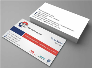 Business Card Design by AwsomeD for Srs electric pty ltd | Design: #3596616