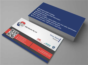Business Card Design by AwsomeD for Srs electric pty ltd | Design: #3596621
