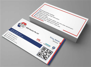 Business Card Design by AwsomeD for Srs electric pty ltd | Design: #3596623