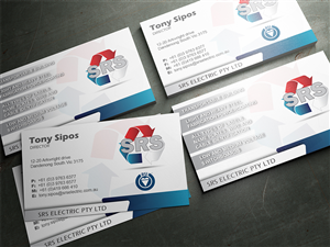 Business Card Design by nsillustration for Srs electric pty ltd | Design #3788545