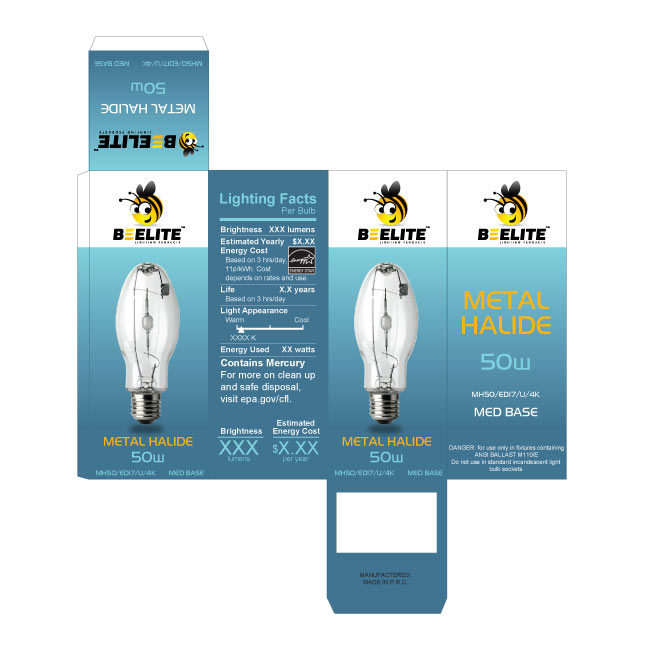 Diseño de Empaque por PatiPawlik para Beelite Bulb | Diseño #3669509