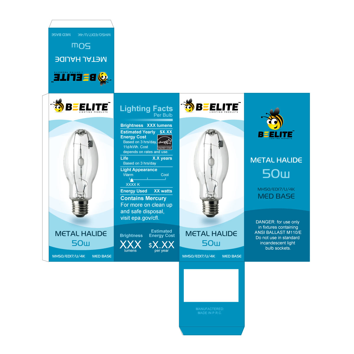 Packaging Design by PatiPawlik for Beelite Bulb | Design #3669515