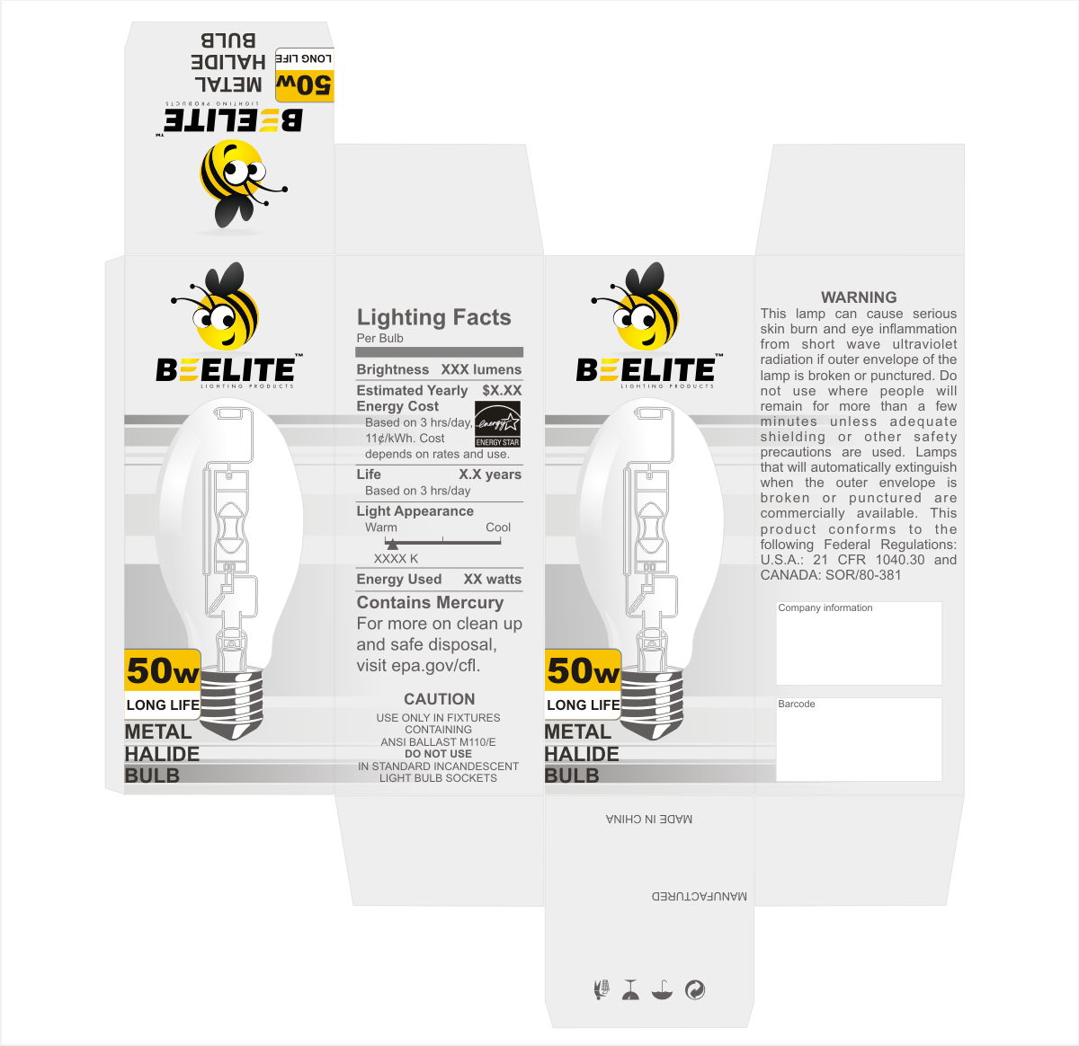 Design Emballage par Artissan pour Beelite Bulb | Design #3698845