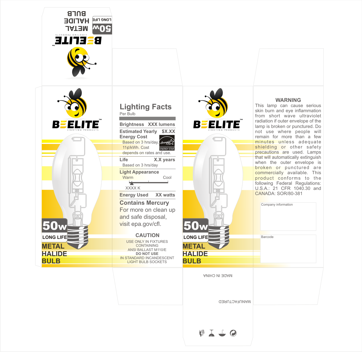 Design Emballage par Artissan pour Beelite Bulb | Design #3698849