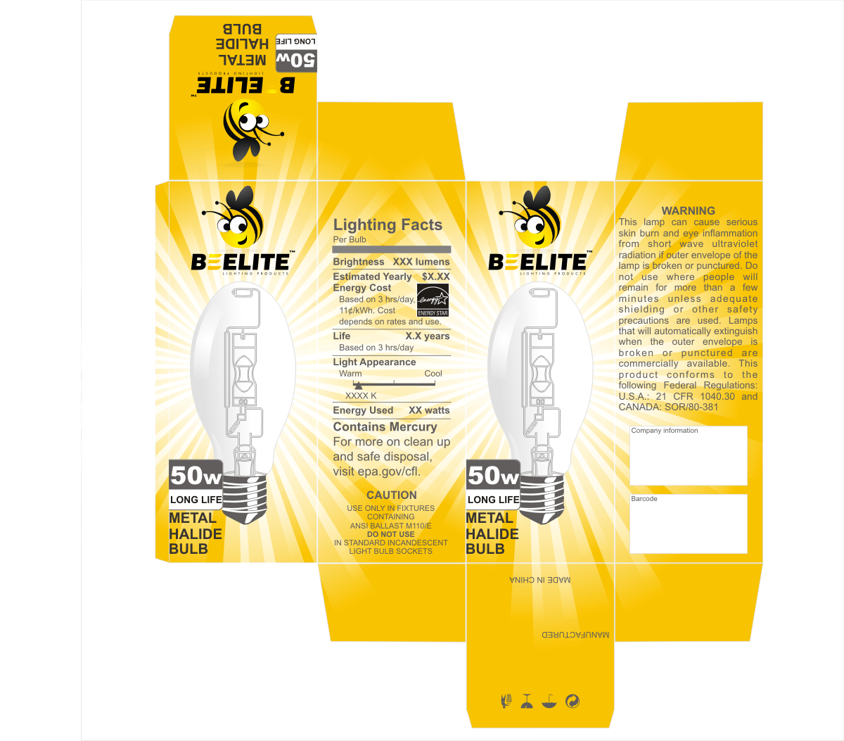 Packaging Design by Artissan for Beelite Bulb | Design #3698852