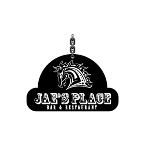  name displayed on the logo. And possibly a background with something like representing good food and drinks entertainment (music) | Logo Design by madrebonita