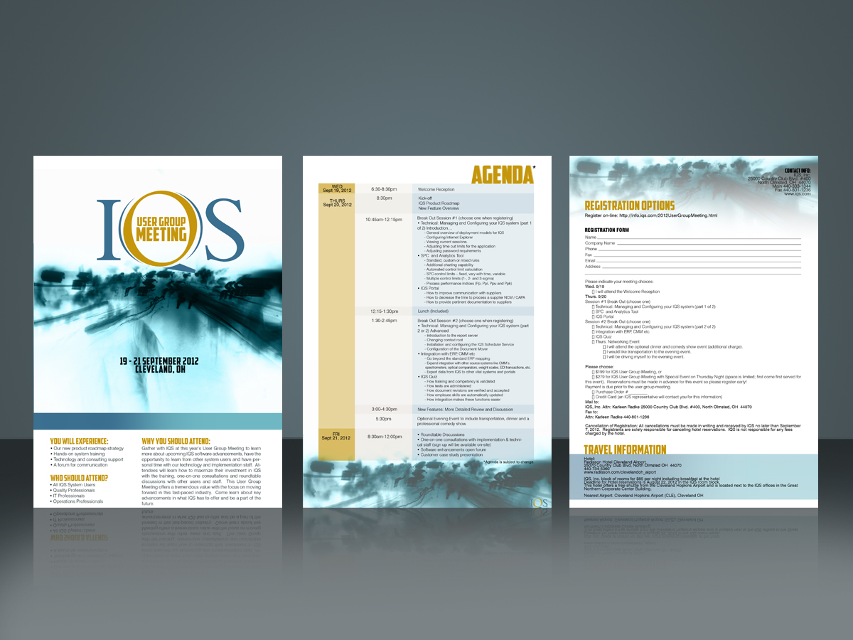 Invitation Design by shake for IQS, Inc. | Design #919921