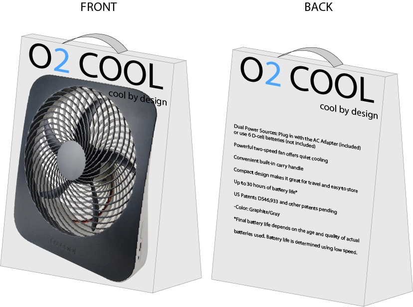 Verpackungs-Design von Gresign für O2 Cool | Design #895657