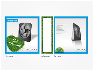 Packaging Design by OUT of BOX.d for O2 Cool | Design: #922000