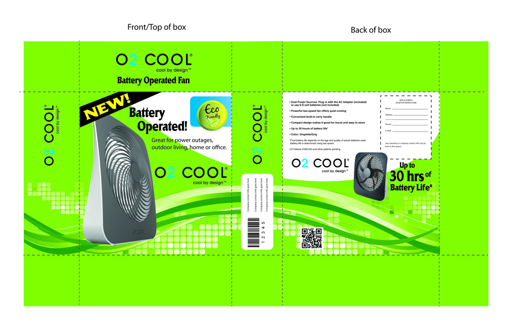 Packaging Design by jmsgraphicdesign for O2 Cool | Design #925077